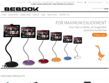 Tablet Screenshot of bebook.net.au